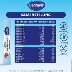 Dagravit Complete Start Kids 3-12 Drinkbare Multivitaminen Sachets< Vitamines