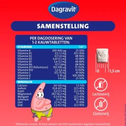 Kids Multivitaminen Kauwtabletten|Dagravit Outlet