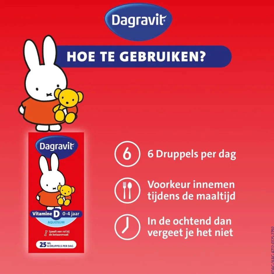 Kids Vitamine D Aquosum Druppels|Dagravit New