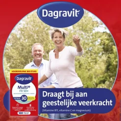 Dagravit Totaal 30 Vitaal 50+ Tabletten< Vitamines