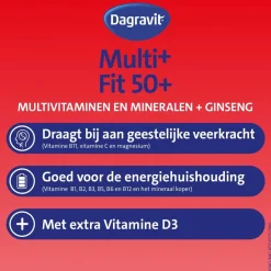 Dagravit Totaal 30 Vitaal 50+ Tabletten< Vitamines