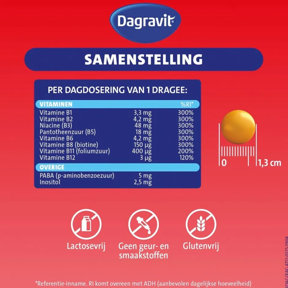 Dagravit Vitamine B Becoforte Dragees< Vitamines