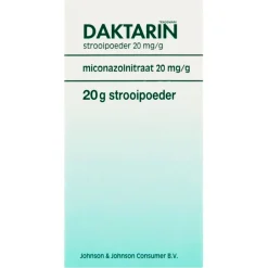 Miconazolnitraat 20mg/g Strooipoeder bij Schimmelinfecties|Daktarin