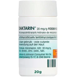 Miconazolnitraat 20mg/g Strooipoeder bij Schimmelinfecties|Daktarin