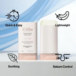 d'alba Air Fit Sun Stick SPF50+< Zonnebrand|Korean Skincare