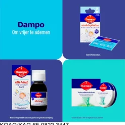 Dampo Alle Hoest + Vrije Luchtwegen Suikervrije Kindersiroop< Baby En Kind Gezondheid|Luchtwegen