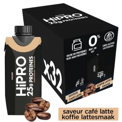 DANONE HiPRO Koffie Proteïneshake Voordeelverpakking 32 x 330ml< Sportdrank