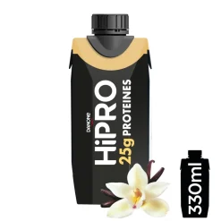 DANONE HiPRO Vanille Proteïneshake Voordeelverpakking 8 x 330ml< Sportdrank