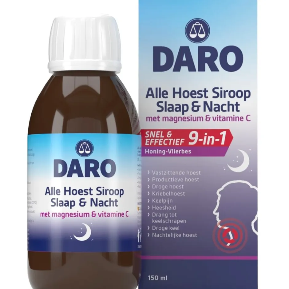 Alle Hoest Siroop Slaap & Nacht Hoestsiroop|Daro Sale