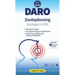 Daro Fysiologische Zoutoplossing 0,9%|Daro Kind New
