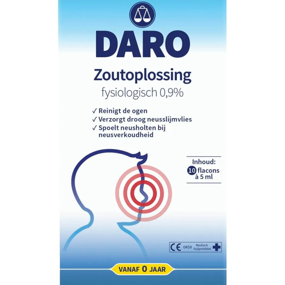 Daro Fysiologische Zoutoplossing 0,9%|Daro Kind New