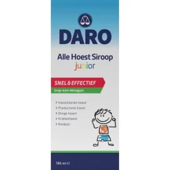 Daro Junior Alle Hoest Siroop< Baby En Kind Gezondheid|Luchtwegen