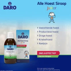 Daro Junior Alle Hoest Siroop< Baby En Kind Gezondheid|Luchtwegen