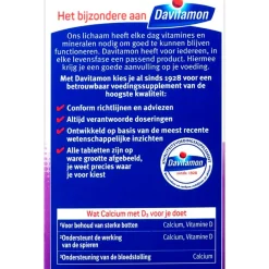 Calcium met Vitamine D3 Pepermunt Kauwtabletten|Davitamon Clearance