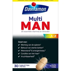 Davitamon Compleet Man Tabletten< Vitamines