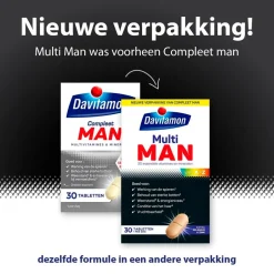 Davitamon Compleet Man Tabletten< Vitamines