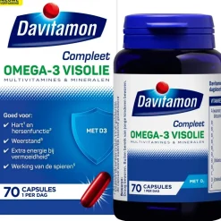 Davitamon Compleet Omega-3 Visolie Capsules< Visolie|Omega 3