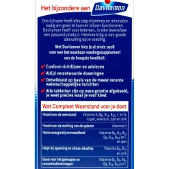 Compleet Weerstand Bosvruchten Kauwtabletten|Davitamon Hot