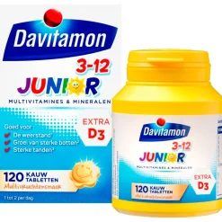 Junior 3+ Multifruit Kauwtabletten|Davitamon New