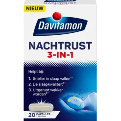 Davitamon Nachtrust 3-in-1 Capsules< Rust En Ontspanning