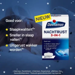 Davitamon Nachtrust 3-in-1 Capsules< Rust En Ontspanning