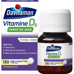Vitamine D 50+ Smelttabletten|Davitamon Discount