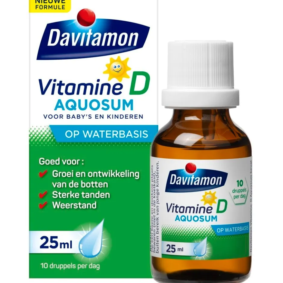 Vitamine D Aquosum Baby en Kind|Davitamon Discount