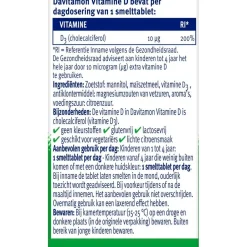 Vitamine D Kind Smelttabletten|Davitamon Online