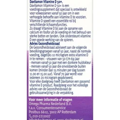 Davitamon Vitamine D3 Vanaf 50 Jaar Tabletten< Botten En Spieren|Vitamines