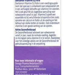 Davitamon Vitamine D Volwassenen Smelttabletten< Weerstand En Energie|Botten En Spieren