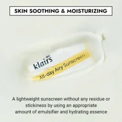 Dear, Klairs All-day Airy Sunscreen< Zonnebrand
