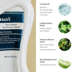 Rich Moist Soothing Cream|Dear, Klairs New