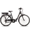 Degreaser dames ebike 50 cm 10.4 Ah 7sp zwart< Buiten En Vrije Tijd