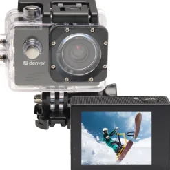 Denver ACT324 Action Camera HD incl. accessoires< Camera’S