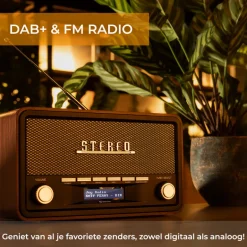 Denver DAB18 DAB+/FM Radio met Bluetooth< Verrassend Elektronica