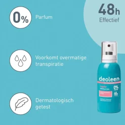 Regular Antitranspirant Pompspray|Deoleen
