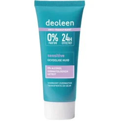 Deoleen Sensitive Antitranspirant Crème< Overmatig Transpireren