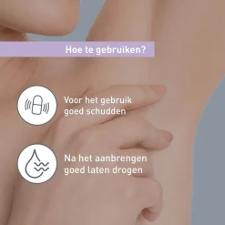 Deoleen Sensitive Antitranspirant Roller< Overmatig Transpireren