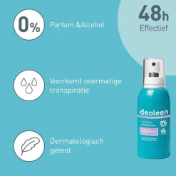 Sensitive Antitranspirant met Pomp|Deoleen