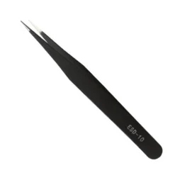 Dermarolling Black Tweezer - Wimperpincet ESD< Pincetten