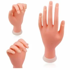 Flexibele Manicure Oefenhand|Dermarolling