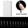 Nageltips Short Square|Dermarolling Hot