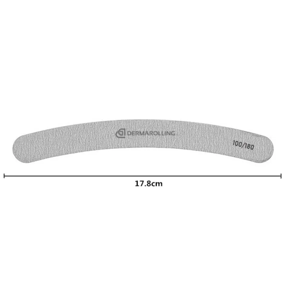 Professionele Nagelvijl Banana Grit 100/180|Dermarolling Clearance