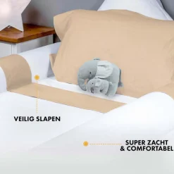 Deryan 77 t/m 180 cm Luxe bedrand< Baby Beddengoed
