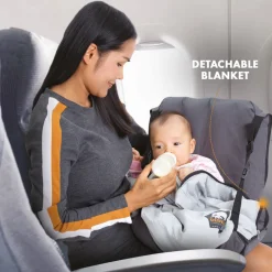 Deryan AirTraveller Vliegtuigbedje Reiskussen met matras< Reiswiegen