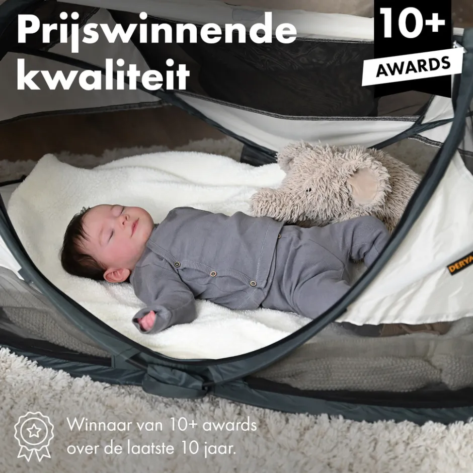 Baby Luxe Campingbedje Inclusief zelfopblaasbare matras|Deryan New