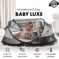 Baby Luxe Campingbedje Inclusief Zelfopblaasbare Matras|Deryan Discount