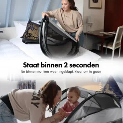 Baby Luxe Campingbedje Inclusief Zelfopblaasbare Matras|Deryan Discount