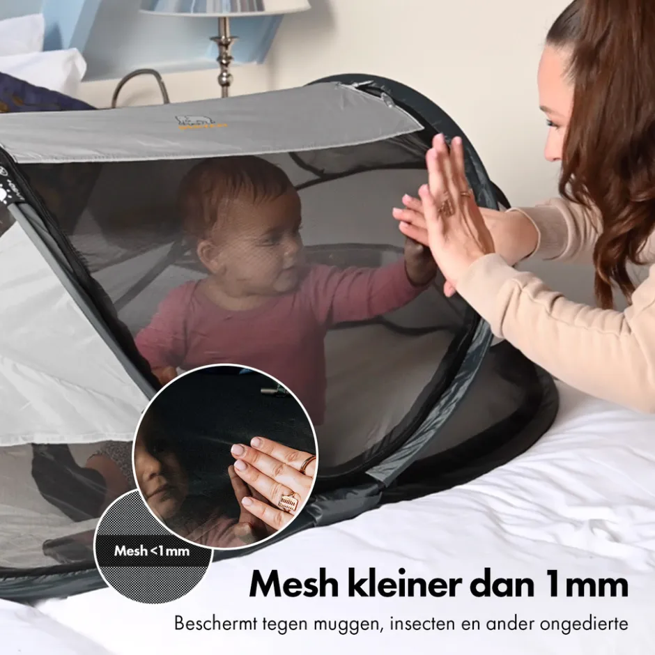 Baby Luxe Campingbedje Inclusief Zelfopblaasbare Matras|Deryan Discount