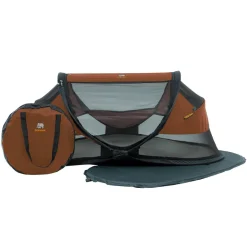 Deryan Baby Luxe Campingbedje met Zelfopblaasbare Matras< Campingbedjes